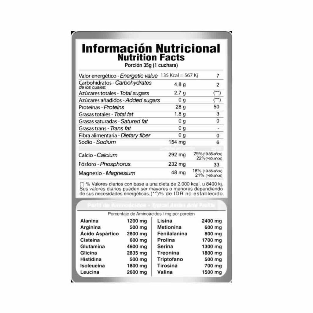 WHEY PROTEIN 907 gr DOYPACK - Imagen 2